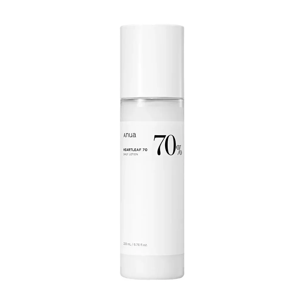 Hot Sale Anua 70% Houttuynia Soothing Moisturizing Lotion 200ML Hydrates and Nourishes Skin Cosmetics 5