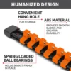 1/4" 3/8" 1/2" Wrench Holders Traight Plastic Universal Socket Organizer Rail Bracket Repair tools Socket Wall Wrench Home Tools 2
