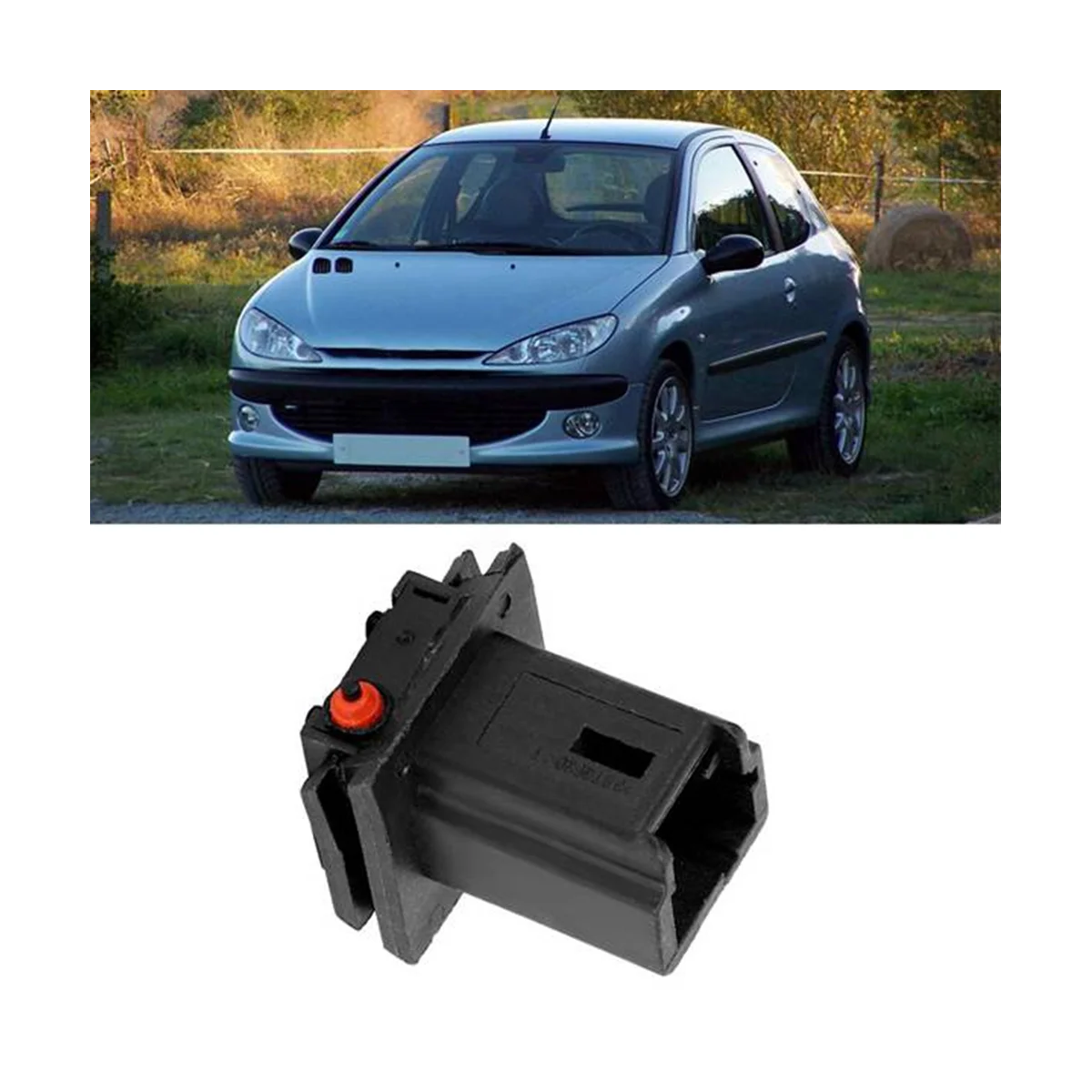 

2 Pcs Trunk Switch Boot Release Switch Rear Door Handle Button for Citroen C4 for Peugeot 307 308 408 301 6554V5