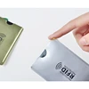 5-20 pcs Aluminium Anti Rfid Card Holder NFC Blocking Reader Lock Id Bank Card Holder Case Protection Metal Credit Card Case 5