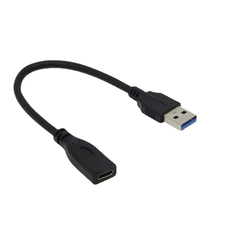 USB-C Female to USB-A Male Adapter Cable - Multiple Lengths Available