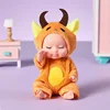 12Pcs/Set Sleeping Reborn Baby Doll Kit Toys Mini Constellations Baby Cute Adorable Dolls Playset Birthdays Gifts For Kids 4
