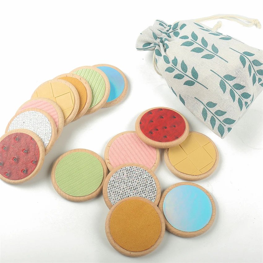

Montessori Puzzle Sensory Toys Touch Feeling Board Educational Toys For Children Learning Activities Children Gift D65Y