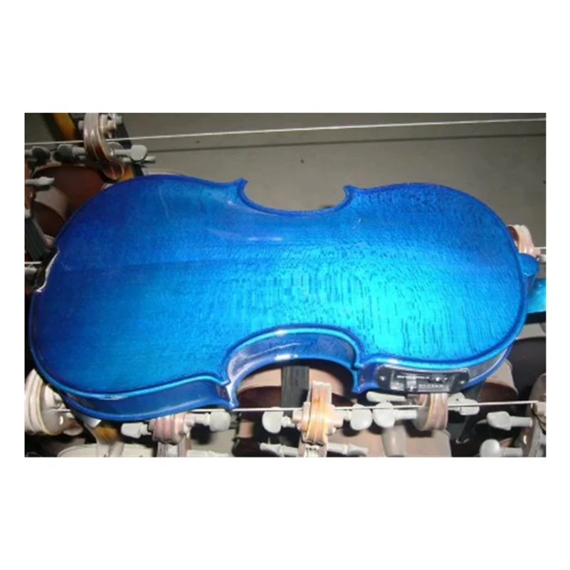 Colorful Electric Acoustic Violin, Nice Violin with Case, Bow, Rosin, 4/4