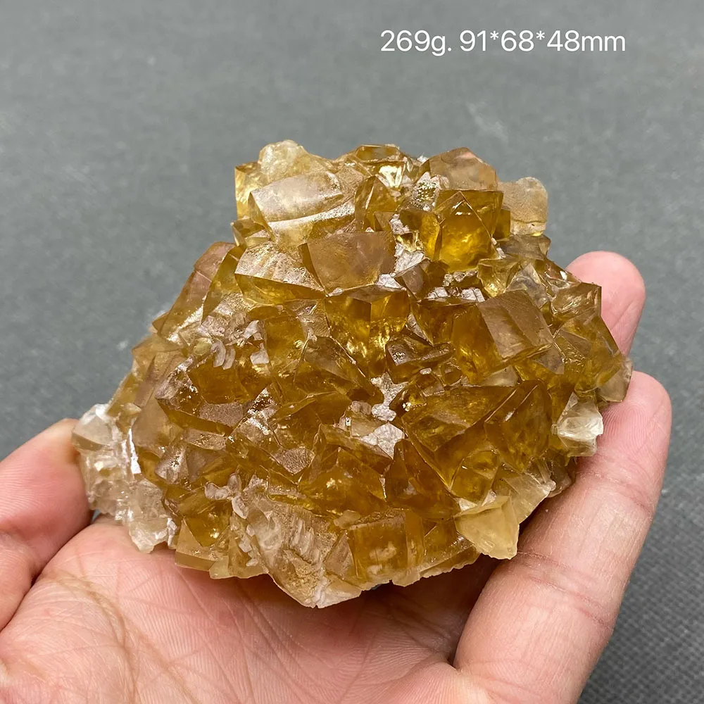 100% natural Orange Amber Calcite mineral specimen stones and crystals healing crystals quartz gemstones