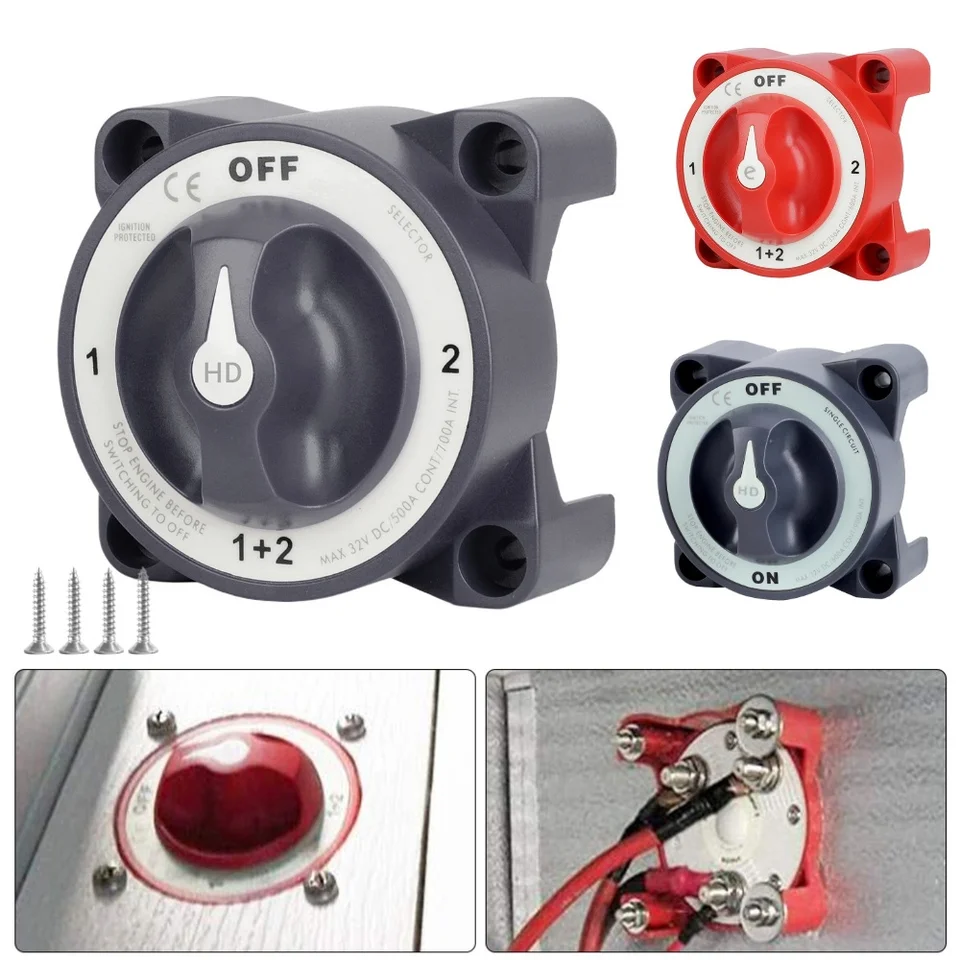 Interruttore Di Spegnimento Della Batteria A Chiave Fissa Da 200 Amp Interruttore Elettrico Di Interruzione Interruttore Elettrico Per Impieghi Gravosi 12v24v Dpzo 88402063