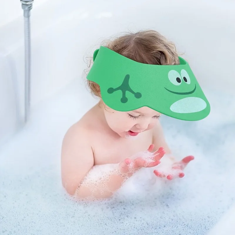 Baby Kids Cap Baby Shower Cap Bath Shower Hat Bath Visor Kids Wash Hair Shield Hat Protect Eyes Hair hair wash hat shampoo shower cap hair wash shield