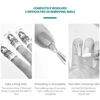 Nailpop Magic Remover Nail Gel Polish Clean Fast Remover Within 3-5 MINS UV Gel Polish Magic Burst Nail Gel Remover Tool 15ml 2