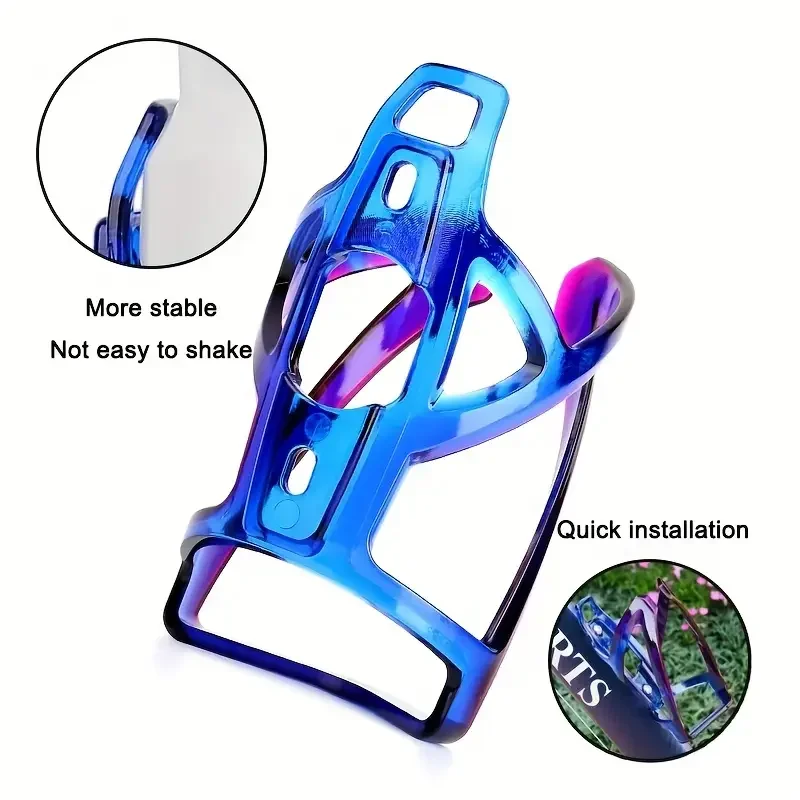 Colorful Bicycle Bottle Holder Lightweight Cycling Bottle Bracket Mountain Road Bike Water Cages Bicycle Accessories For Bicycle Water Bottle Cage Bicycle Bottle Holder Water Bottle Holder