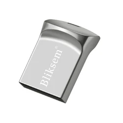 High - Speed USB Flash Drive - Multiple Storage Capacities - 64 GB (Silver)