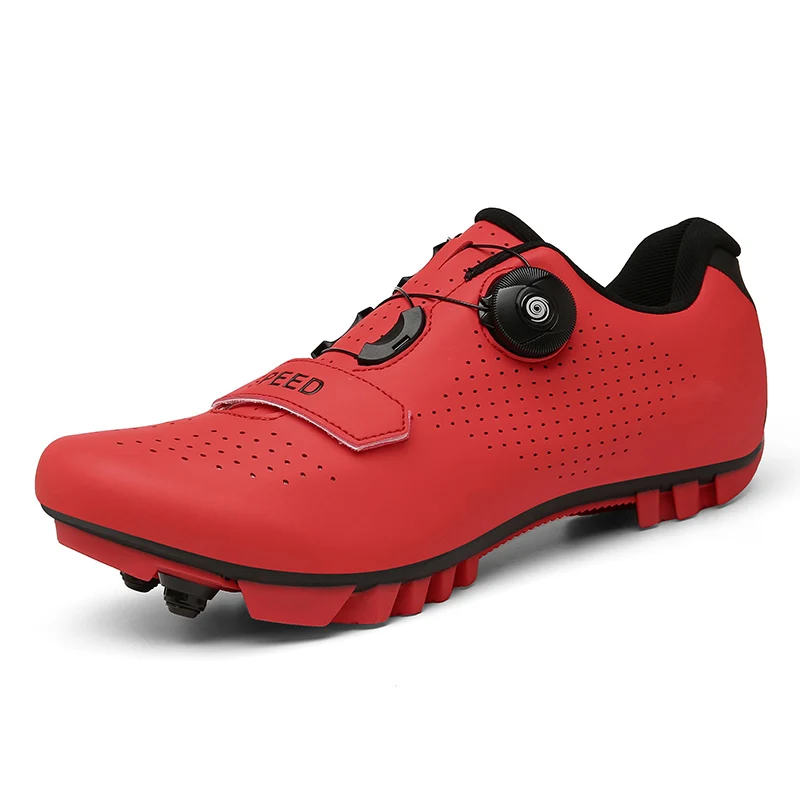 2023 Cycling Sneaker Mtb with Cleats Men Carbon Sports Speed Bike Shoes Women Mountain Racing Flat SPD Road Cycling Footwear