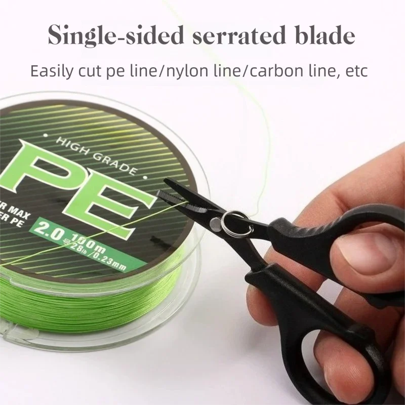 StainlessSteelFishingScissorsPliersMultifunctionalToolforCuttingPEBraidedLineCarpOutdoorFishingAccessories