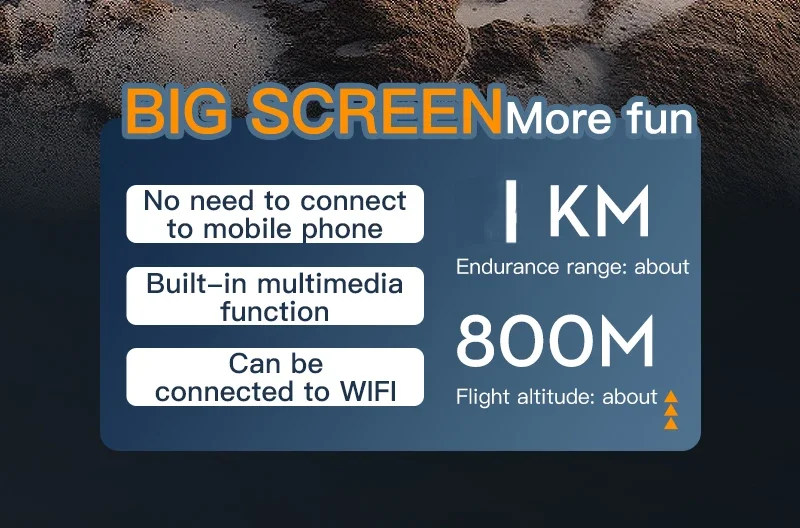 KF100 MAX Drone with 4K Camera 3-Axis Gimbal WiFi Obstacle Avoidance GPS Touch Screen FPV Brushless EIS Electronic Toy