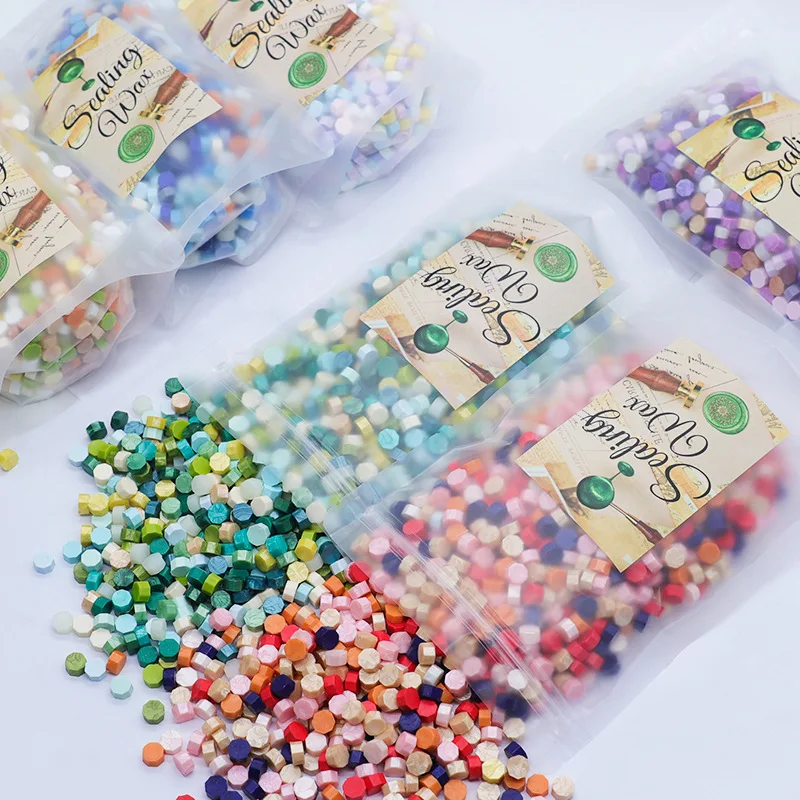 Mixed Colour Fire Paint Wax Granules for DIY Crafts