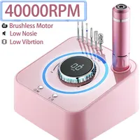 40000RPM Nail Drill Manicure Machine with LHD Display Nail Drill Electric Apparatus for Gel Remove Pedicure Nail Art Equipments 1