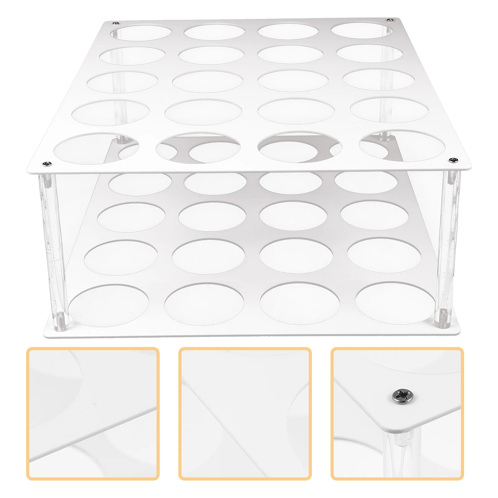 

1 Set Vinyl Rolls Holder Roll Paper Stand Acrylic Vinyl Organizer Vinyl Roll Shelf