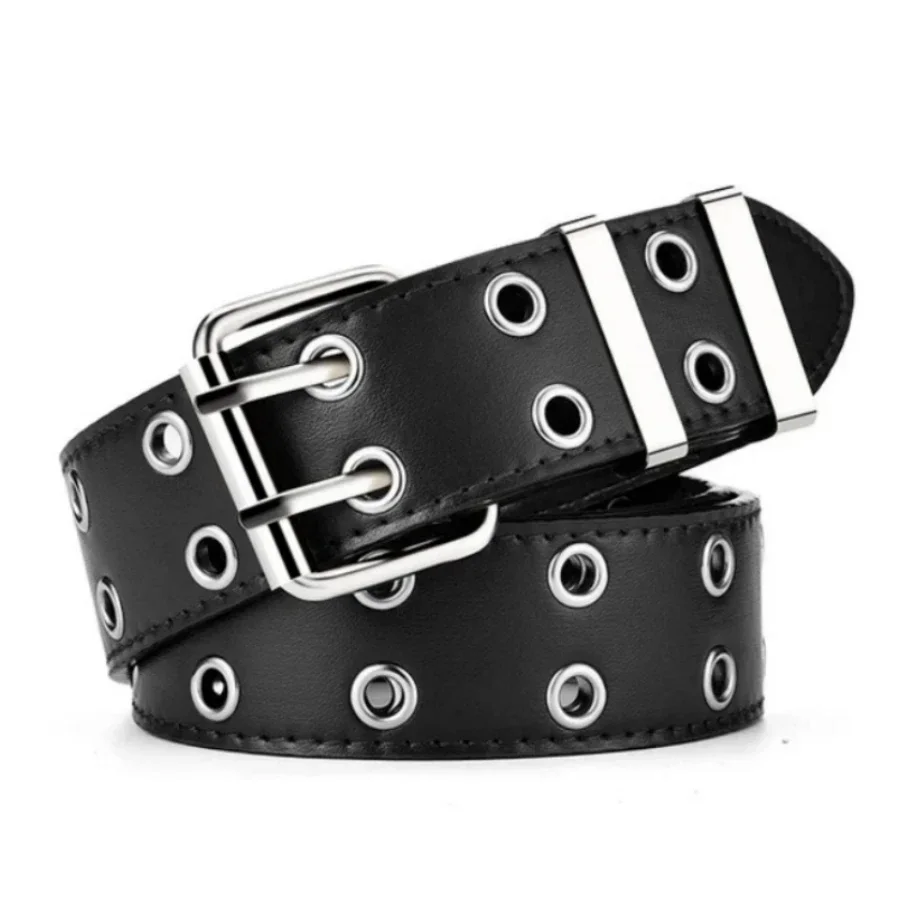 Mode Legierung frauen Gürtel Kette luxus für Echtes Leder Neue stil Pin Schnalle Jeans Dekorative Damen Retro Dekorative Punk