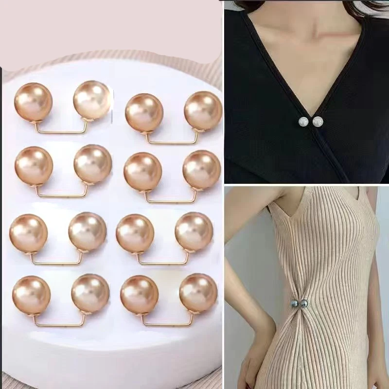 دبابيس لؤلؤ تثبيت وشاح ٨ قطع