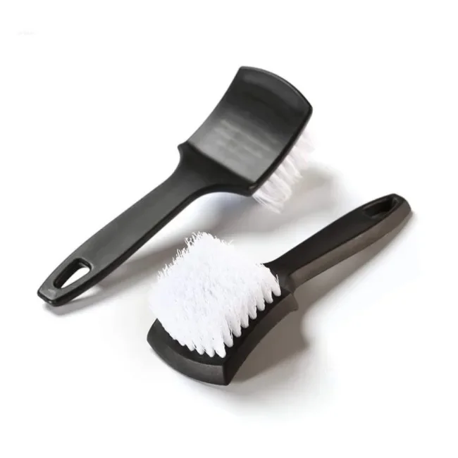 

Auto Tire Rim Brush Wheel Hub Cleaning Brush Plastic Handle Auto Cleaning Tool Auto Detail Cleaning Accessories Detailing Brush