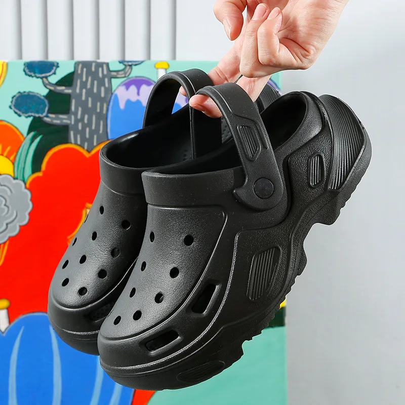Summer Sandals For Men Women Platform High-heeled Outdoor Non-slip Waterproof
