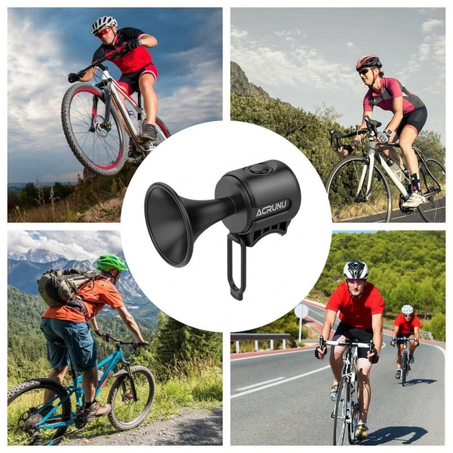 Compact Elastic Band Battery Operated Electric Cycling Bike Horn Waterproof  Electric Mountain Bicycle Bell Bike Accessories - AliExpress