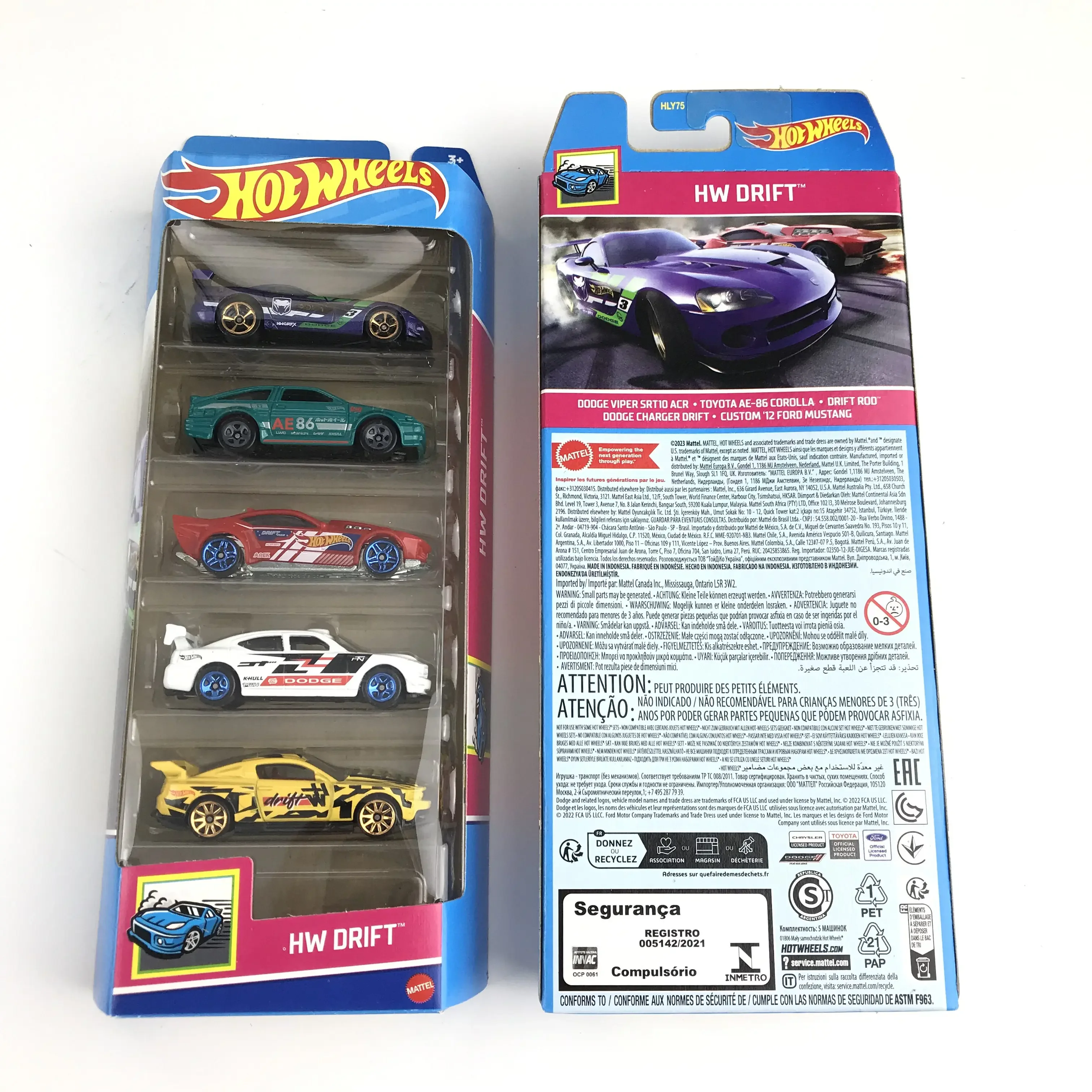 Hot Wheels Set 5 Pack HW hot Trucks Metro Rescue Zombies Race Team