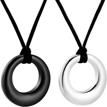 Cremation Jewelry Urn Necklace for Ashes for Women Men, Circle of Life Eternity Memorial Pendant Ash Jewelry