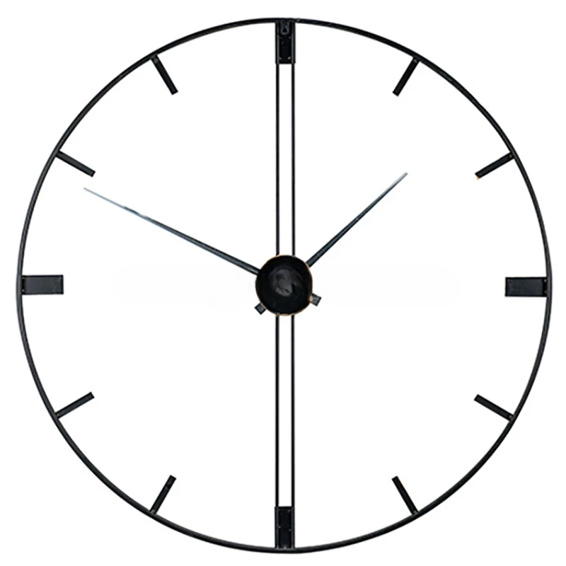 

Luxury Creative Wall Clock Modern Design Metal Nordic Silent Wall Watch Large Clocks Orologio Da Parete Room Decoration