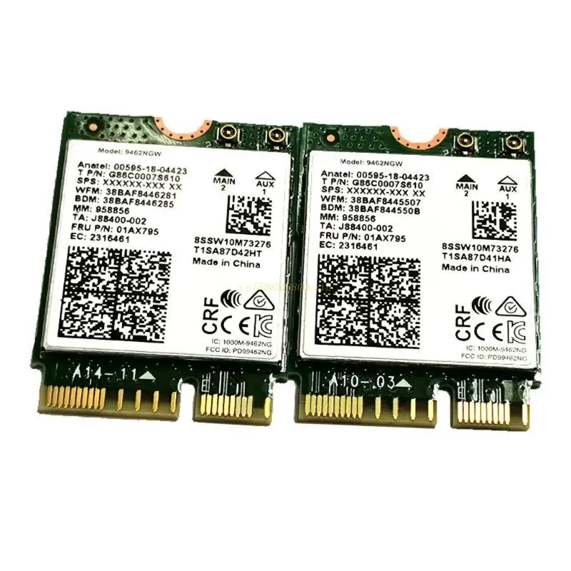 9462-9462NGW-Dual-Band-WiFi-Card-802-11ac-ax-Wireless-NGFF-for-2-for ...