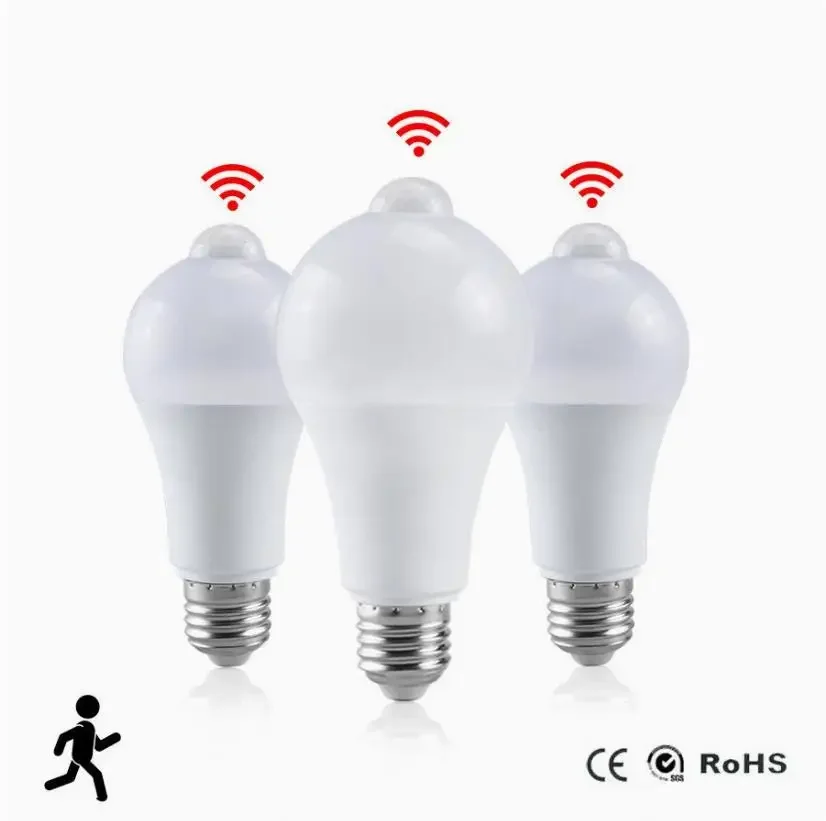 لمبة LED مستشعر حركة HINA E27 12W