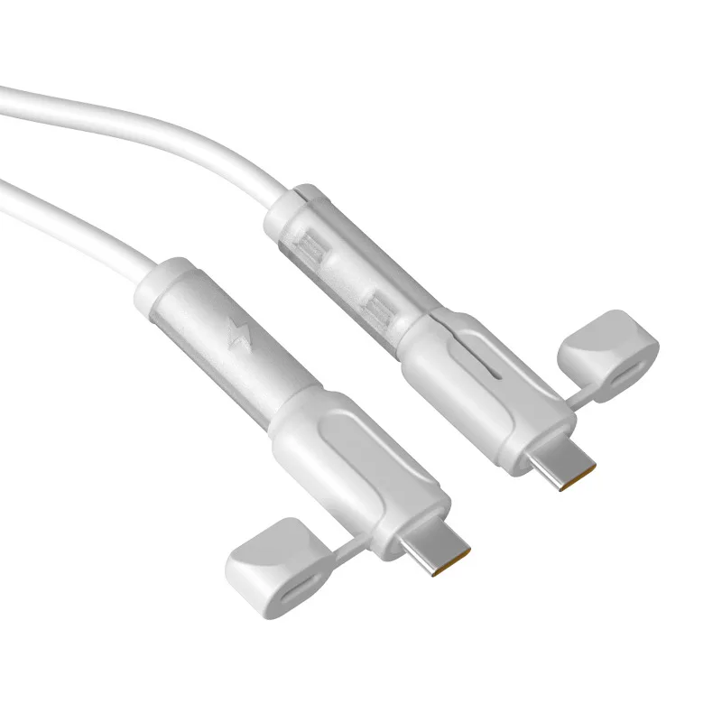Silicone Soft Cover Type C Charger Cable Protector - Durable and Practical Wire Accessory
