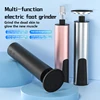 Foot Care File Electric Foot Callus Remover Leg Heels Remove Dead Skin Pedicure Tool Set and Replacement Sandpaper 1