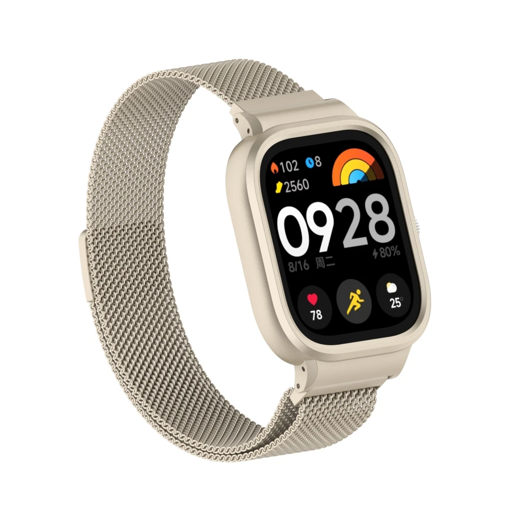Premium Stainless Steel Metal Strap for Smartwatch - Elegant and Durable Watchband Bracelet