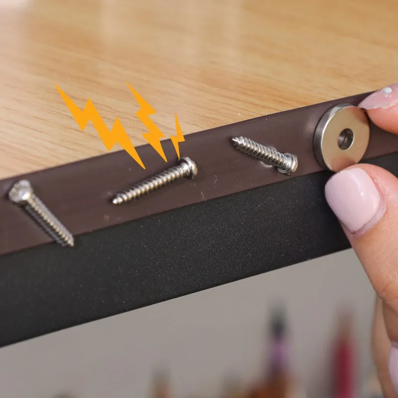Self-Adhesive Flexible Magnetic Strips