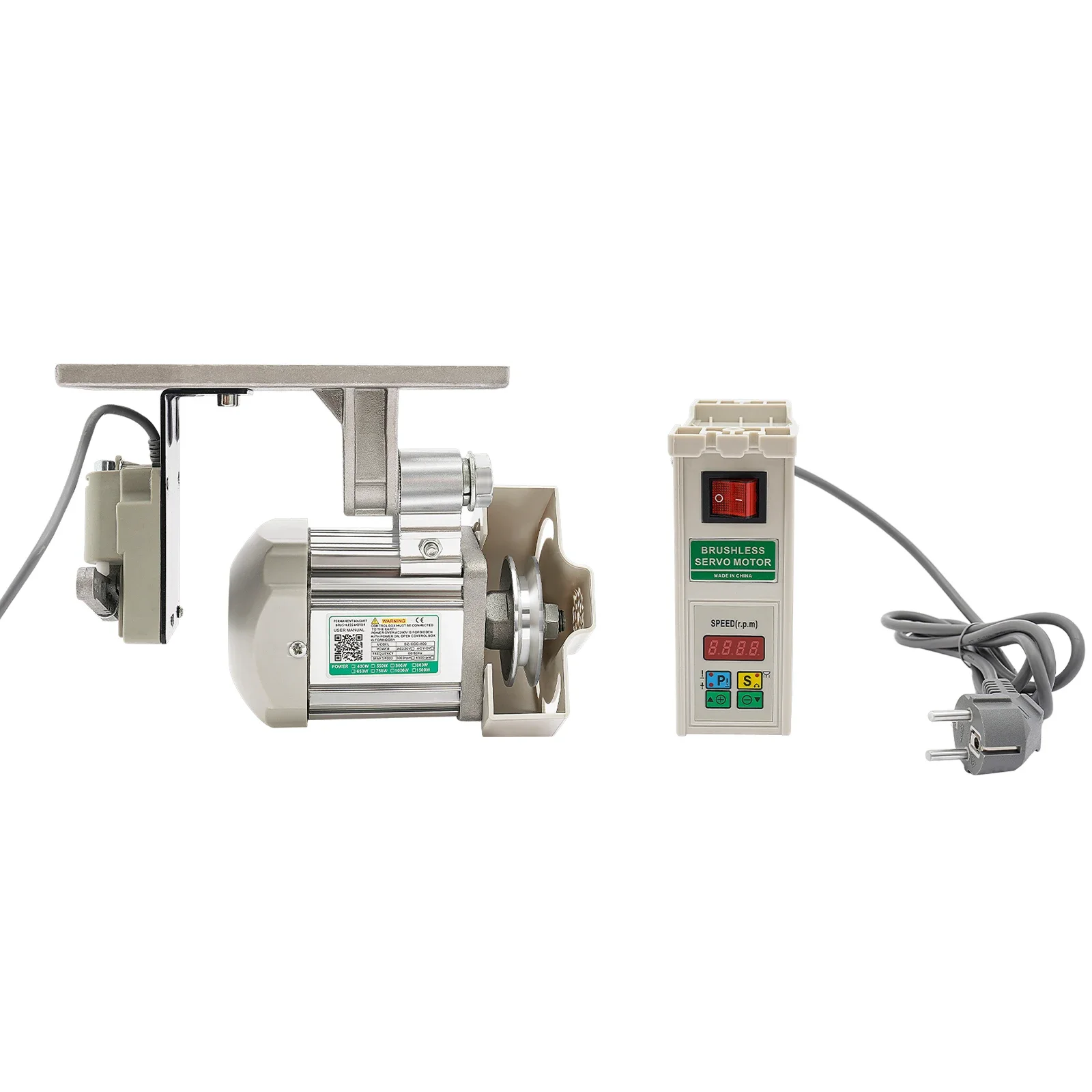 750 W Servomotor, energiesparende, industrielle Nähmaschinen, 220 V bürstenloser elektrischer Servomotor Nähmaschinenmotor – Detail 1