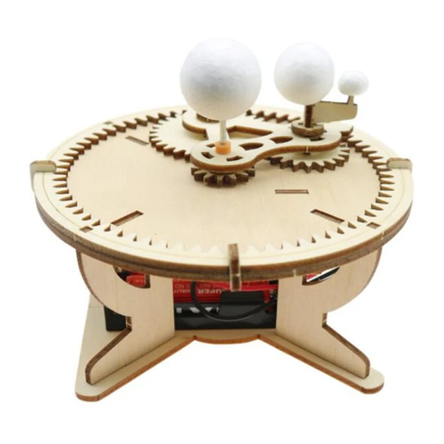 Science Toys Solar System Model Astronomy Sun Earth Moon Planet Experiment Educational Toy for Children STEM Kit 1