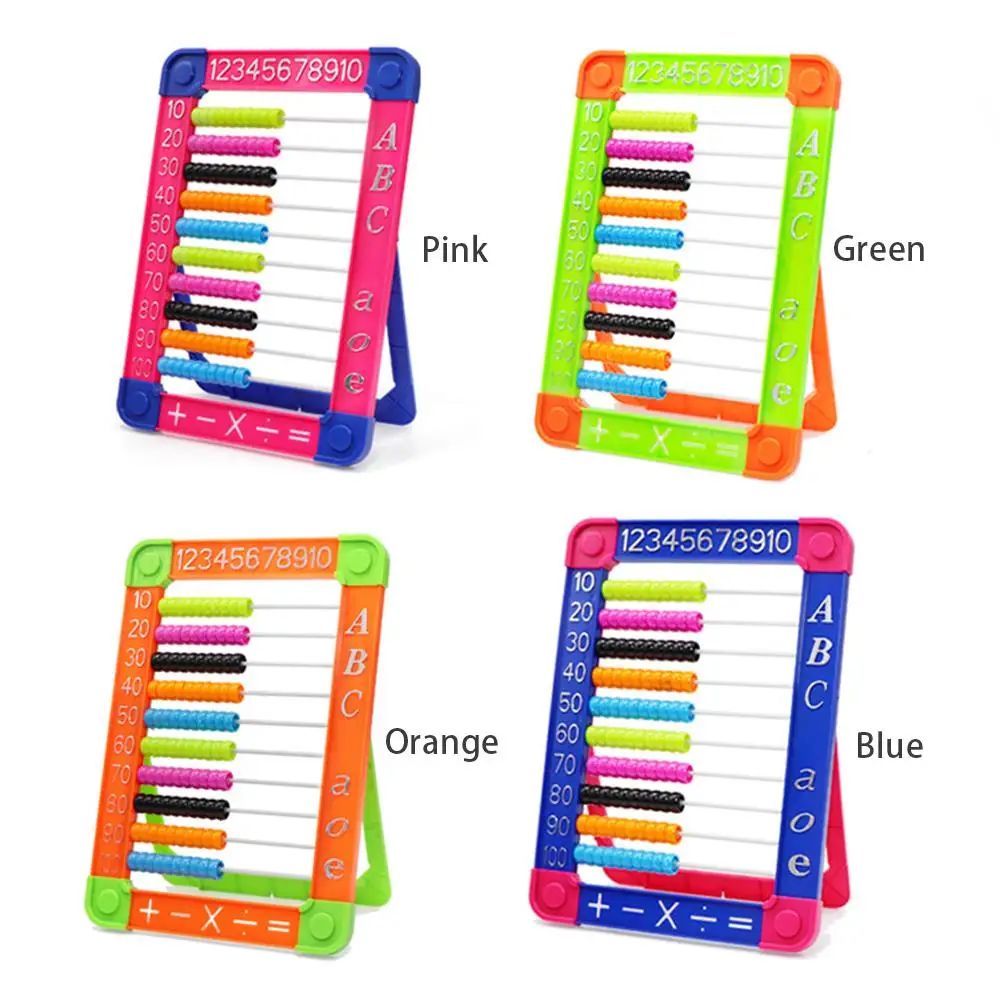 Educational Toys Children Abacus Math Toy Multifunctional Preschool Learning Educational Counting Tool For Kid Kindergarten Students Children Toy