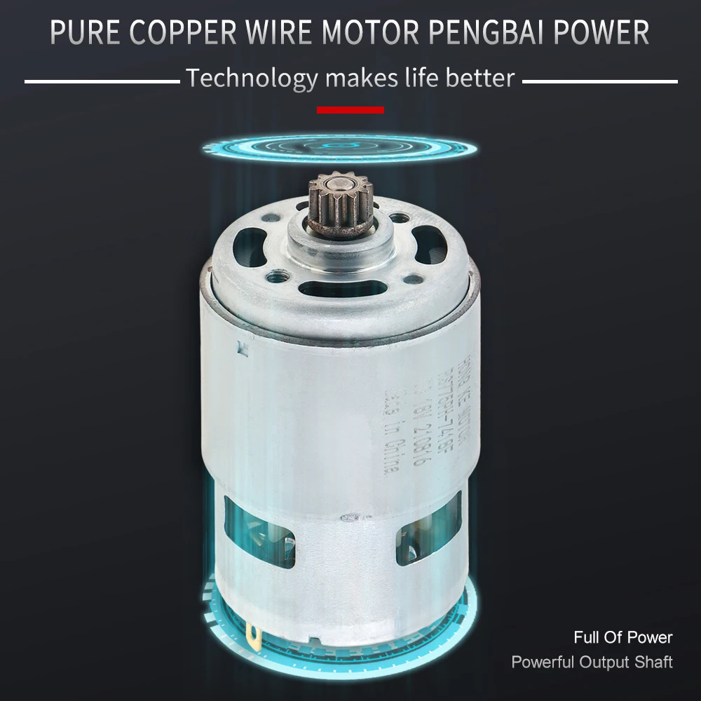 Alta Potência Reciprocante Micro Motor, Motor DC,