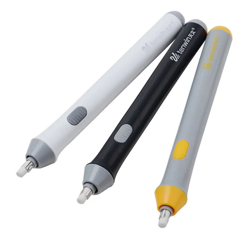 Bobasndm Electric Eraser Pen Set Lightweight 1 Set Artists Sketching Electric  Eraser Pen Set Convenient Special Stationery Supplies 