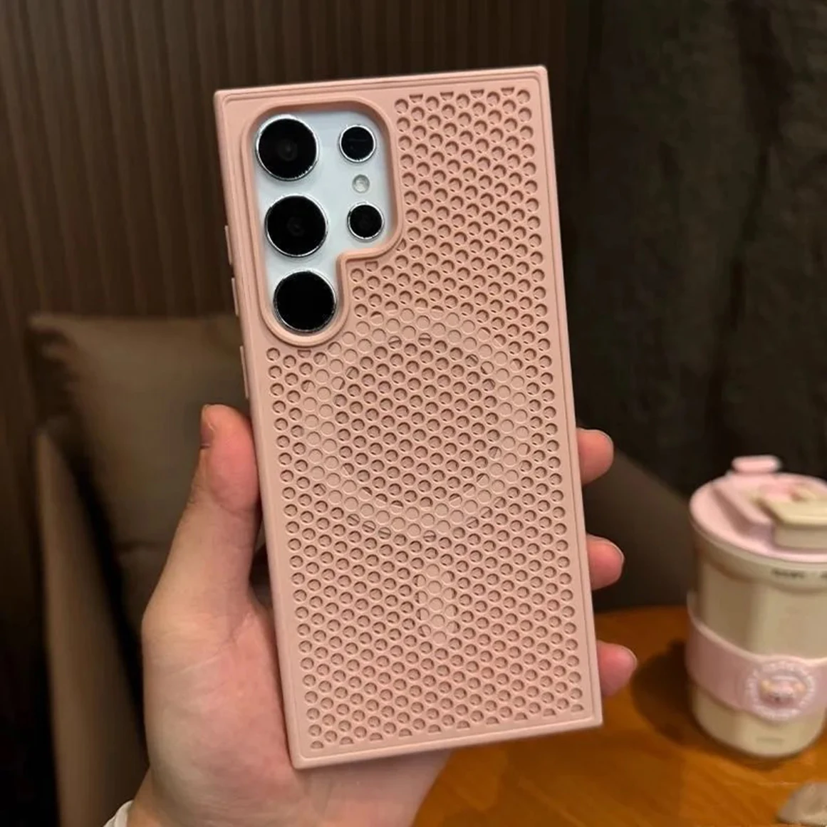 Magnetic Cooling Mesh Breathable Shockproof Case with Heat Dissipation
