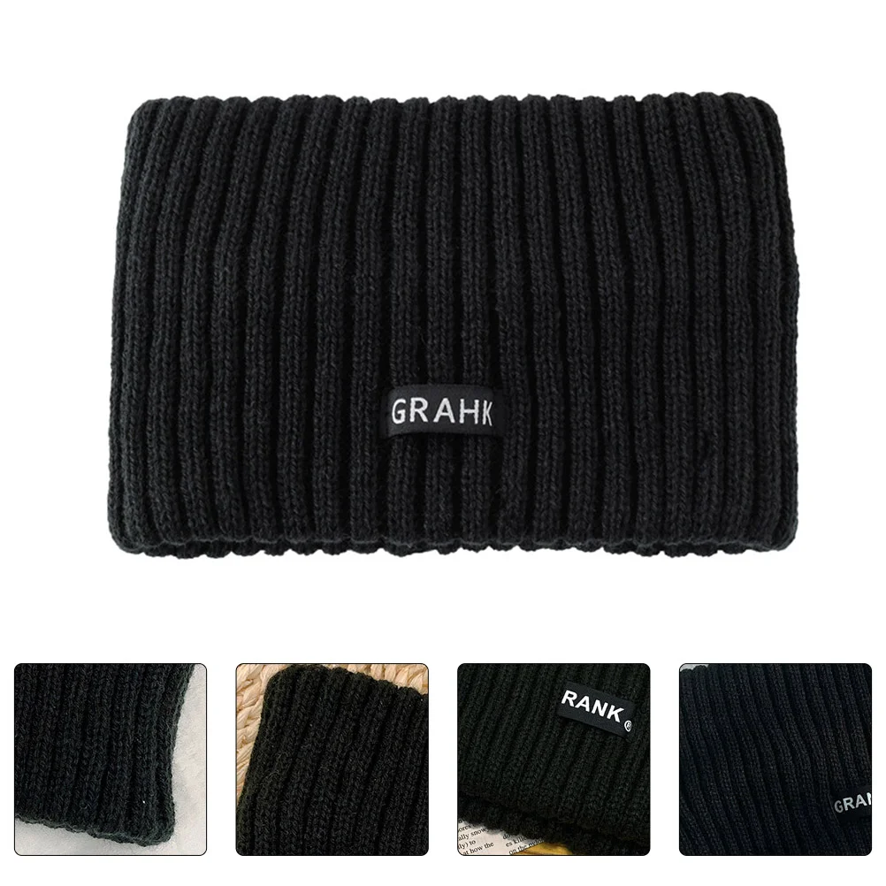 Wide Hair Band Woven Woolen Yarn Knitting Headwear Warm Hand Knitted Decorative Ribbons Broadside Yoga Headband Comfortable