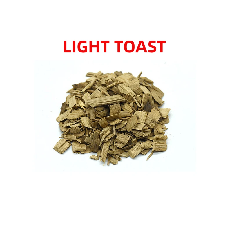 Toasted Oak Wood Chips 100g for Home Brewing Ageing Alcohol Beer Wine Whiskey Brandy Provide The Flavor Of Barrel toasted oak wood chips