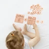 Montessori Kids Wooden Cognitive Ten Grid Number Counting Math Game Educational Toys For Kids Early Childhood Preschool Training 2
