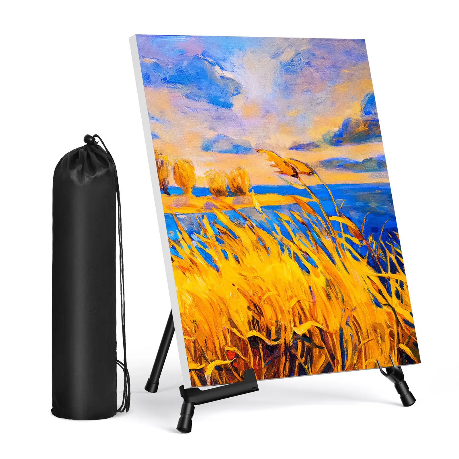 Aluminum Alloy Easel Student Children's Sketch Special Folding Telescopic Display Stand Portable Display Stand