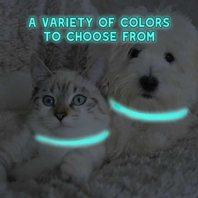 Introducing the Anti-Lost Reflective Luminous Pet Collar: A Stylish Solution for Your Pet s Safety