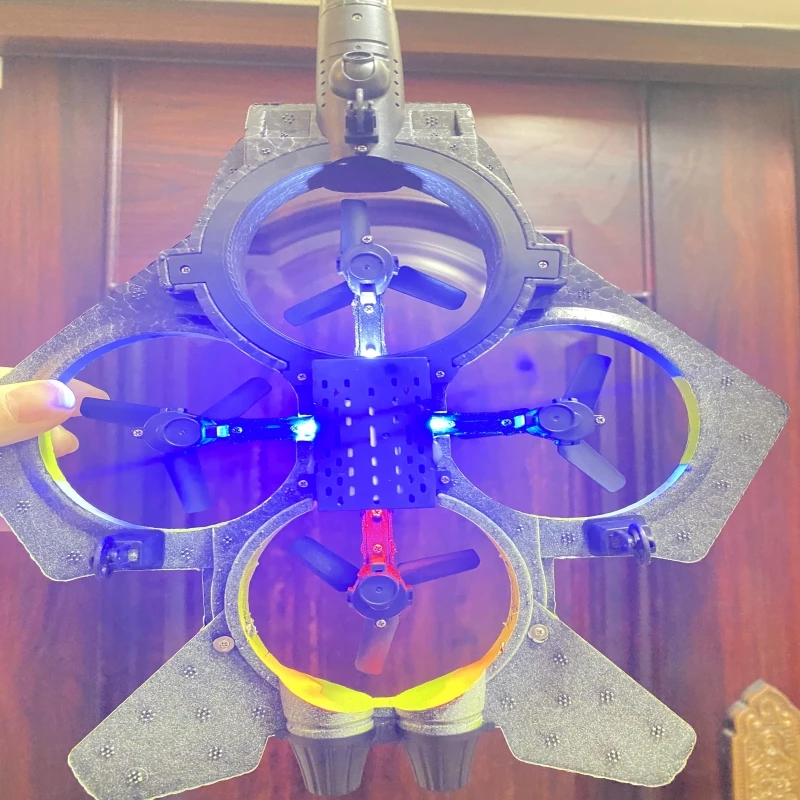 

Children's Remote Control Airplane Toy Glide Uav Net Red Boy's New Foam Battle Helicopter Electromechanical Toy Aircraft Model