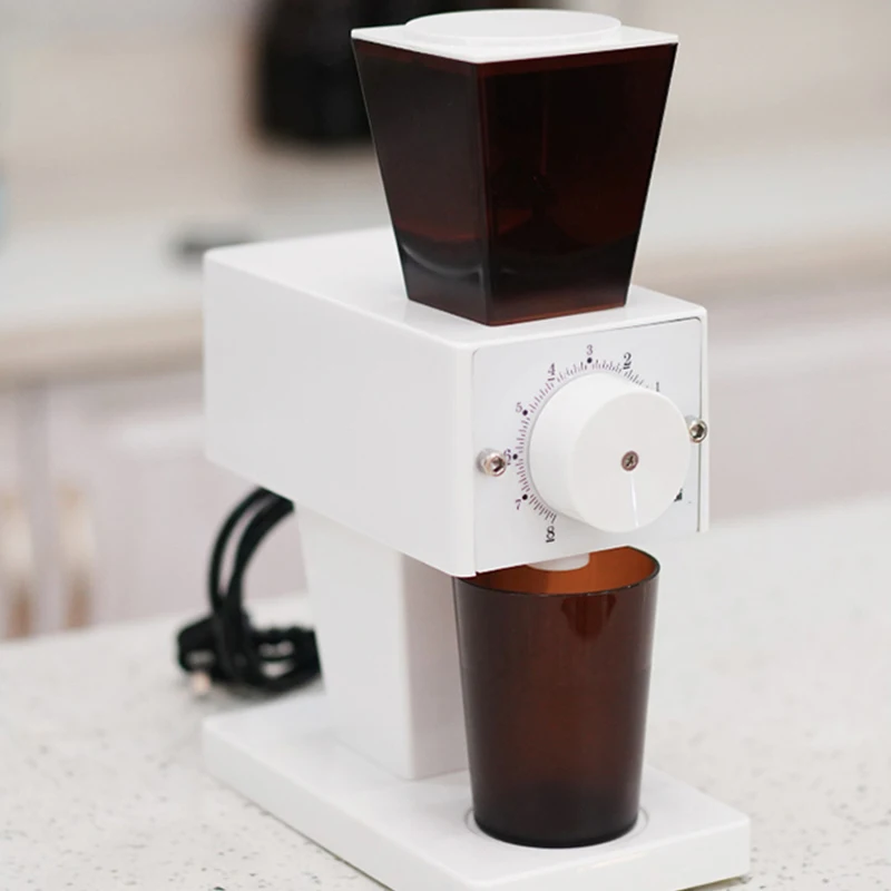 

Электрическая кофемолка для бытового приготовления эспрессо, 8 передач, Регулируемое лезвие из нержавеющей стали