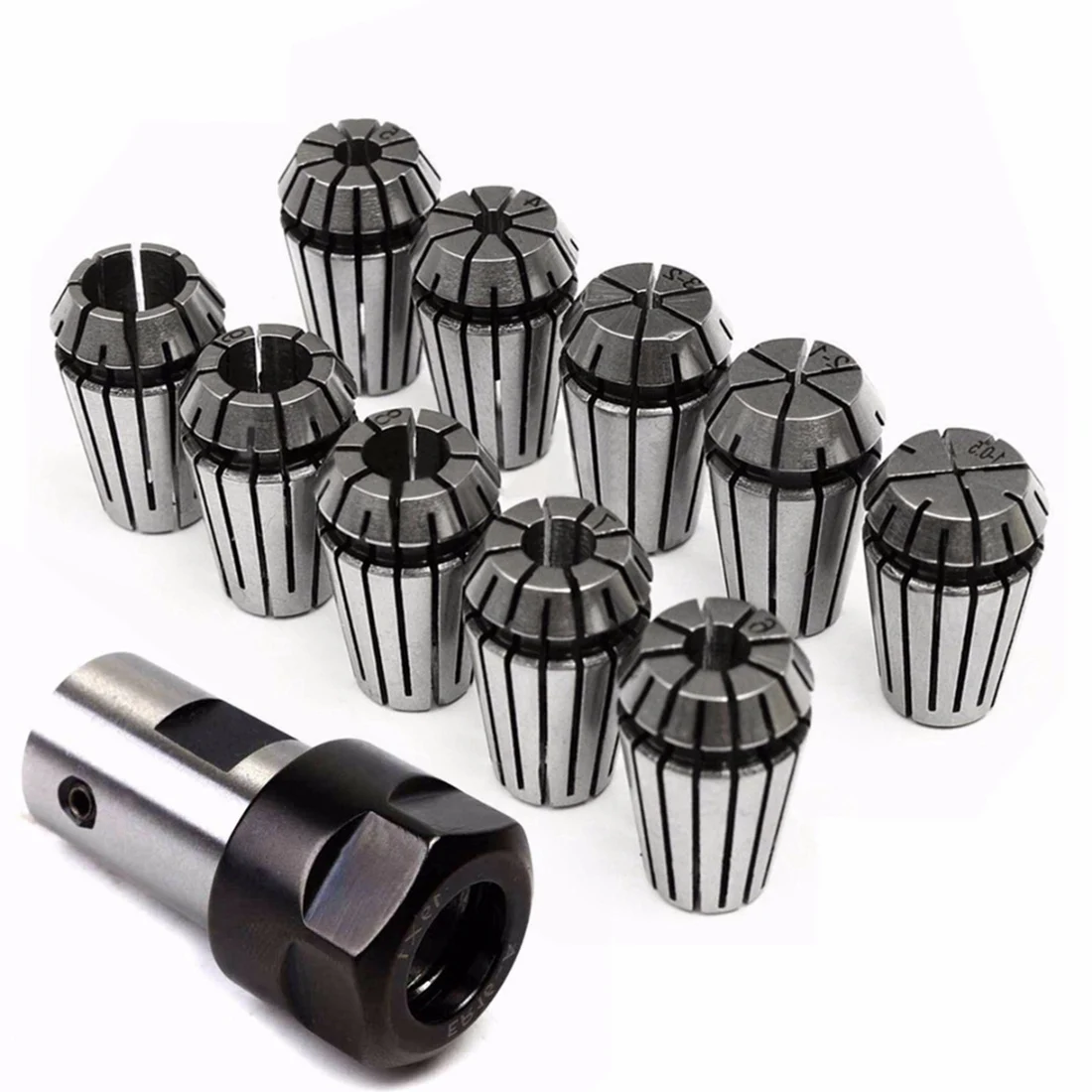 거치대 CNC 밀링 공구 타각기, Er16 용수철 콜릿, 1 개 모터 샤프트, 8mm 익스텐션 로드, 1mm-10mm, 10 개