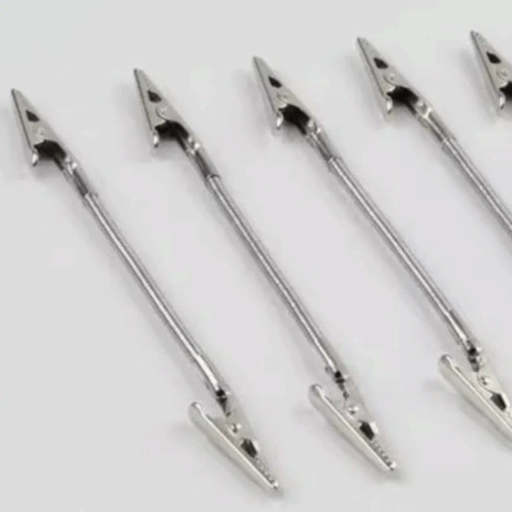 10Pcs 다기능 양면 향 클립 유연한 금속 깨진 향 클립 안정적인 조절 가능한 범용 악어 클립