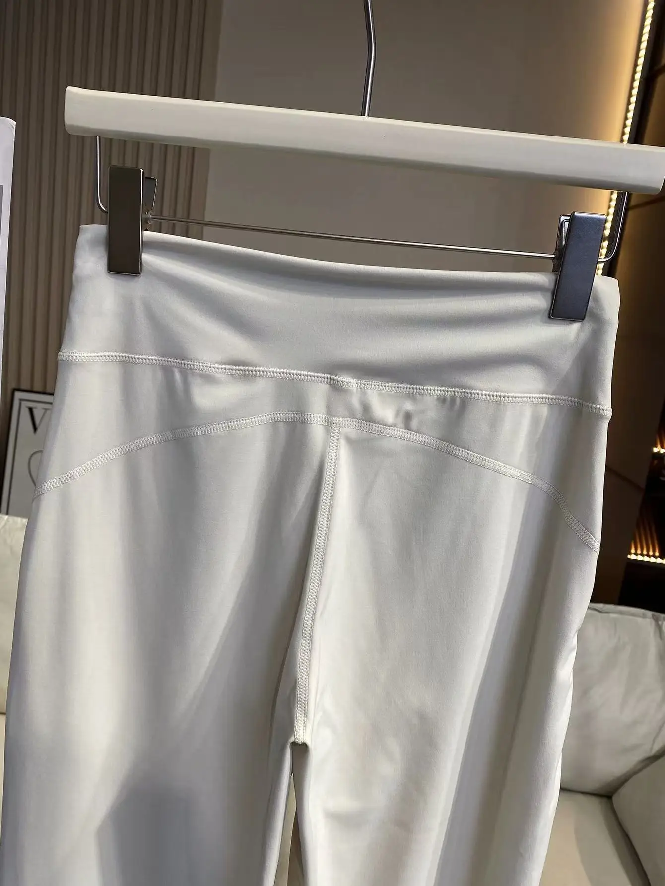 Women's Loose-Fit Sports Pants with Pockets, Straight-Leg High-Waist Athletic Fitness Pants, Yoga Pants, Pilates Trousers